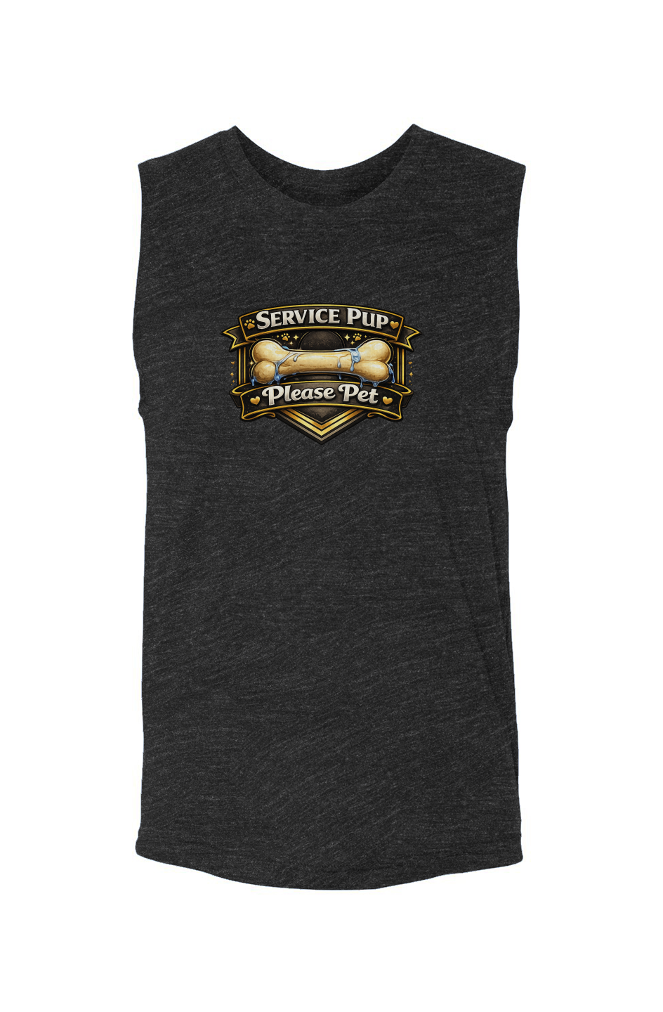 Service Pup Gay Puppy Pride Muscle Tank