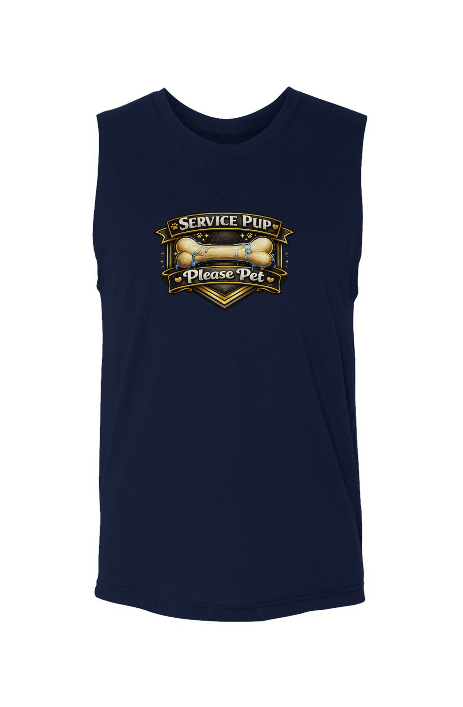 Service Pup Gay Puppy Pride Muscle Tank