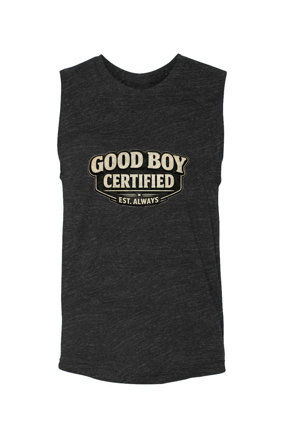 Good Boy Certified Gay Kink Pride Muscle Tee