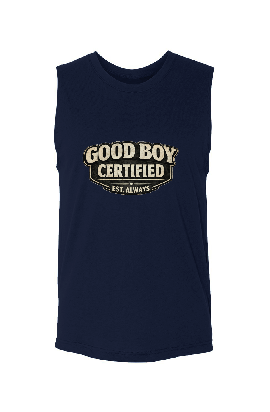 Good Boy Certified Gay Kink Pride Muscle Tee