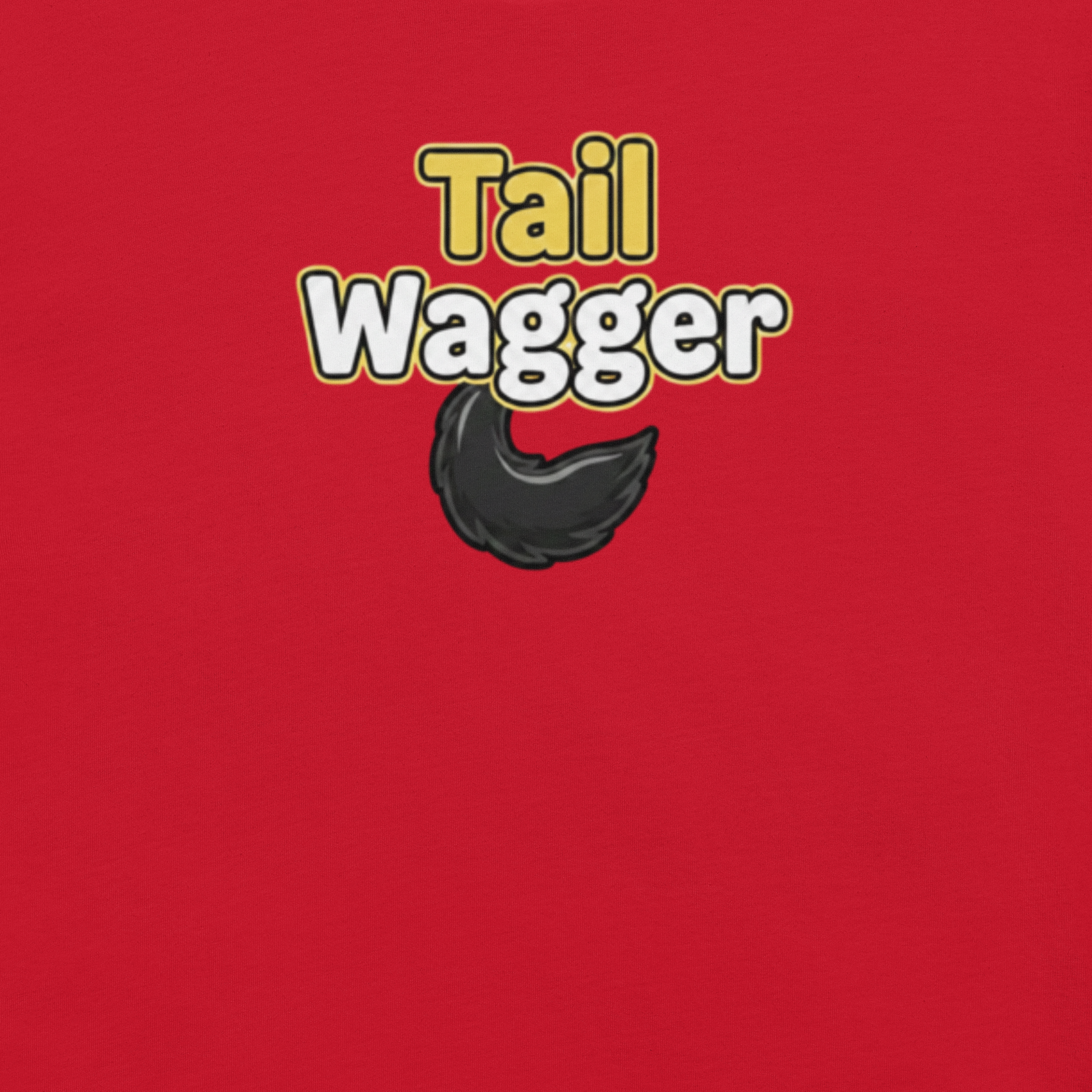 Tail Wagger LGBTQ Pride shirt with playful pup-inspired graphic design