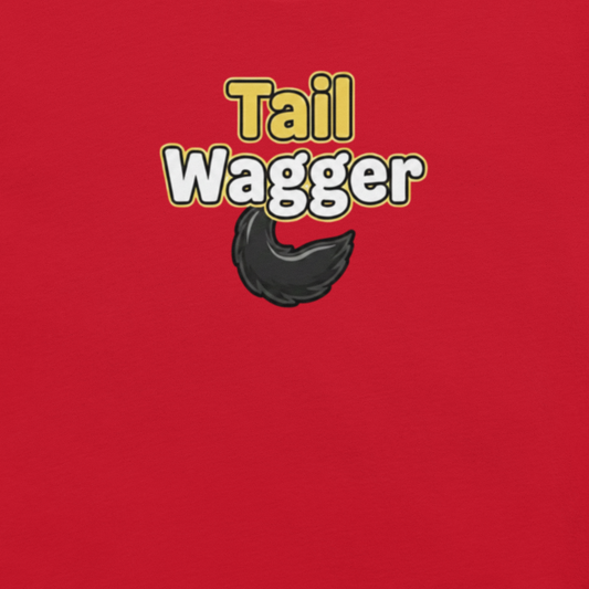 Tail Wagger LGBTQ Pride shirt with playful pup-inspired graphic design